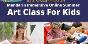 Mandarin Immersive Online Summer: Art Class For Kids