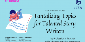 Writing Class: Tantalizing Topics for Talented Story Writers