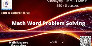 Math Word Problem Solving [Grade 1 - Grade 2]