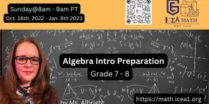 Algebra Intro Preparation [7th - 8th Grade]