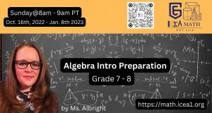 Algebra Intro Preparation [7th - 8th Grade]