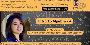 [Free Trial] Introduction To Algebra - A