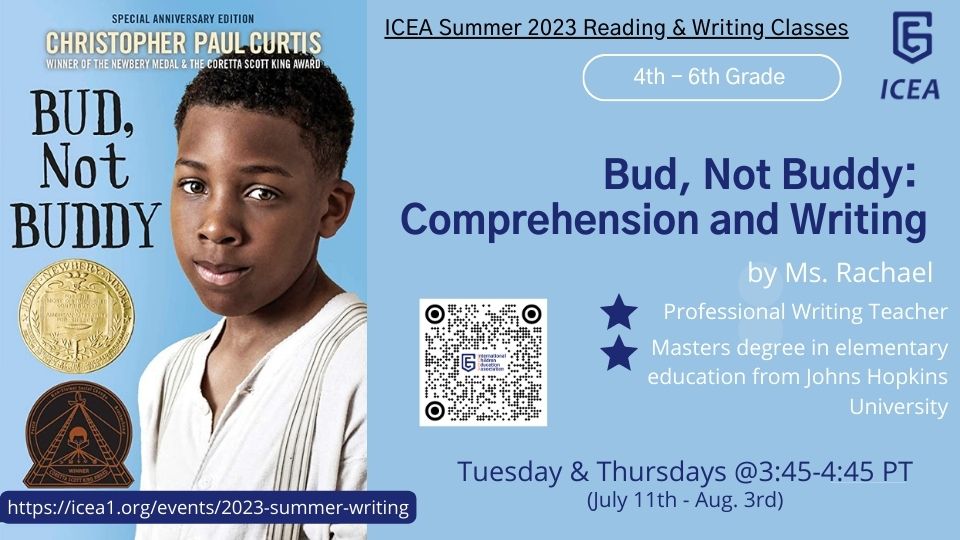 ICEA 2023 Summer Reading Comprehension + Writing Class