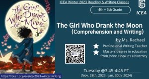 ICEA 2023 Winter Reading Comprehension + Writing Class