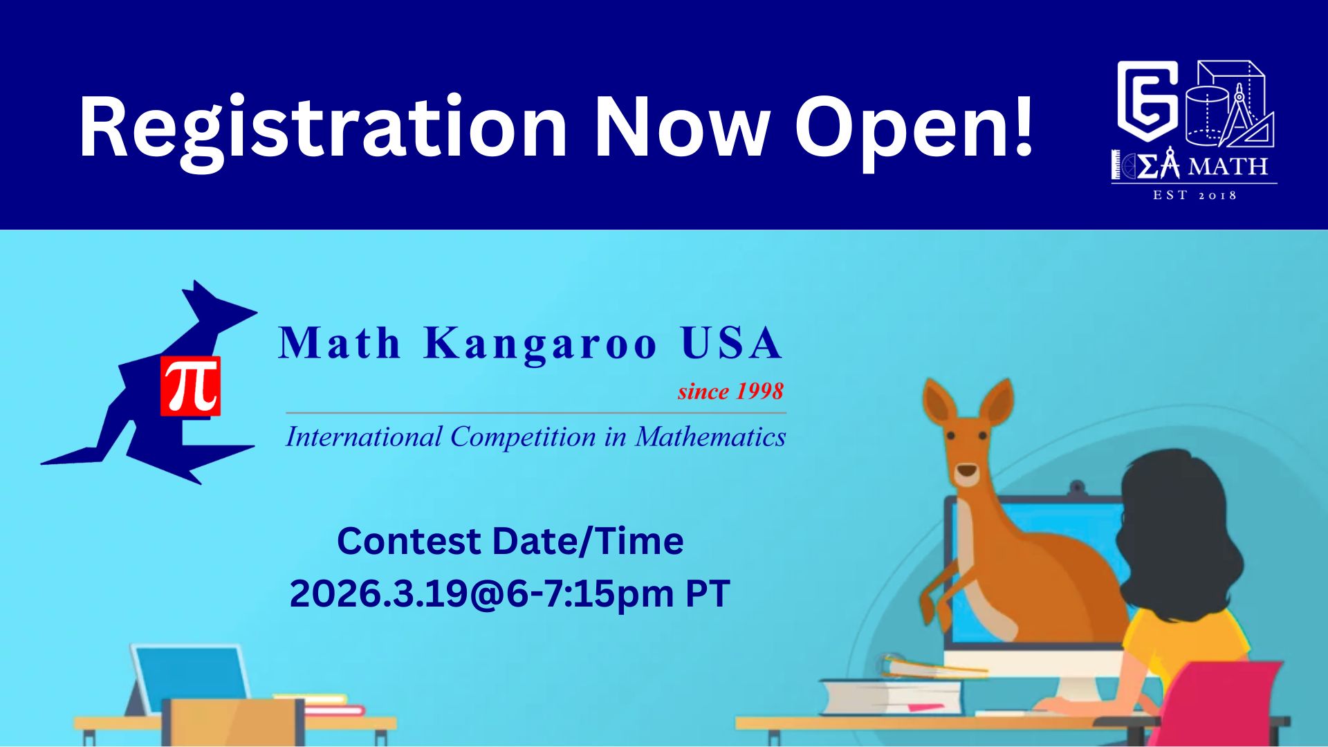 2026 Math Kangaroo Competition Open To Register